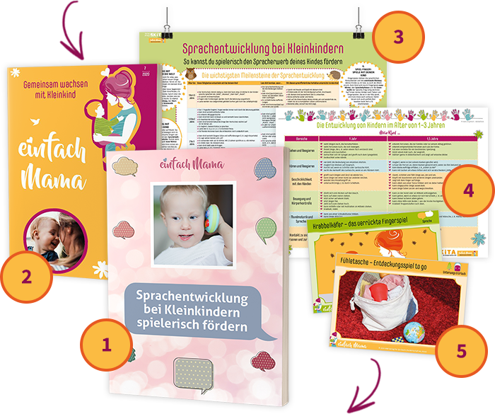 Jetzt das 5-teilige einfach Mama-Paket GRATIS anfordern!